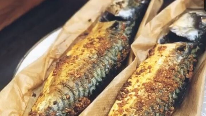 Скумбрия в духовке